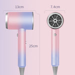 高速ヘアドライヤー サロン＆家庭用 ブロードライヤー ブルーライトイオニックテクノロジー搭載、USプラグ、EUプラグ、UKプラグ