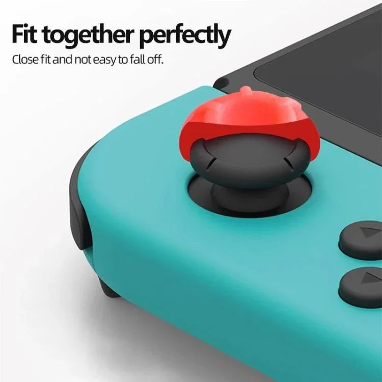 Nintendo Switch 2用 シリコンジョイスティックキャップ 6イン1キー保護キャップ