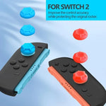 Nintendo Switch 2用 シリコンジョイスティックキャップ 6イン1キー保護キャップ