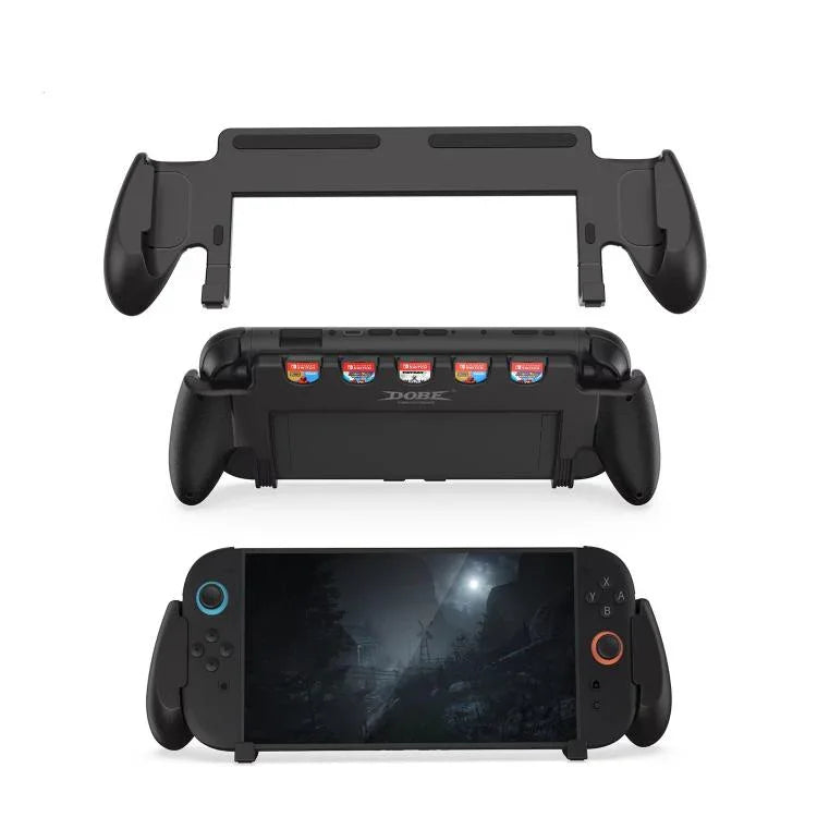 Nintendo Switch 2用DOBEオールインワンエルゴノミックグリップケース（ゲームカード収納付き）、TNS-3179