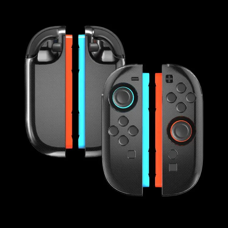 Nintendo Switch 2 Joy-Conコントローラー用TPU保護ケース 透明ソフトシェルカバー