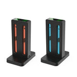 DOBE 4-in-1マグネティック充電ステーション Nintendo Switch 2コントローラー用 LEDインジケーター＆カートリッジ収納付き、TNS-3192B