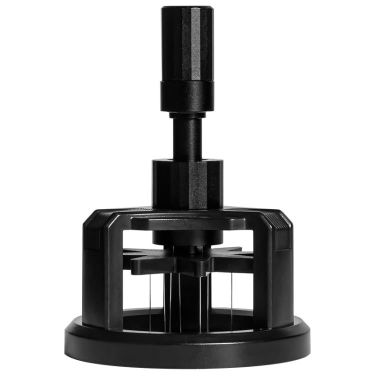 回転式マグネティックWDTツール エスプレッソ調整可能高さコーヒーニードルディストリビューター コーヒーグラウンドフラッフィングツール、51mm、53mm、58mm