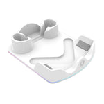 Meta Quest 3S / 3 / 2 用 iplay HBV-641 ハンドル収納ラック VRヘッドセット充電スタンド LEDライト付き