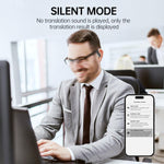 144言語対応 AIスマート翻訳 Bluetoothイヤホン デジタル表示充電ケース付き