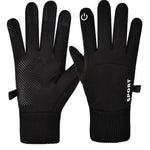 Outdoor Fleece-Lined Non-Slip Warm Cycling Touchscreen Gloves
