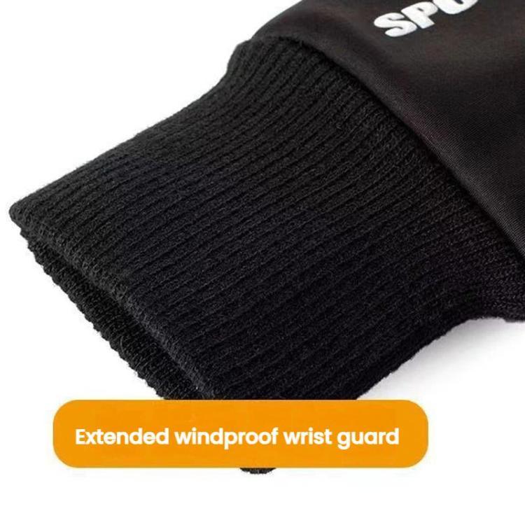 Outdoor Fleece-Lined Non-Slip Warm Cycling Touchscreen Gloves