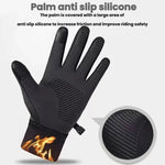 Outdoor Fleece-Lined Non-Slip Warm Cycling Touchscreen Gloves