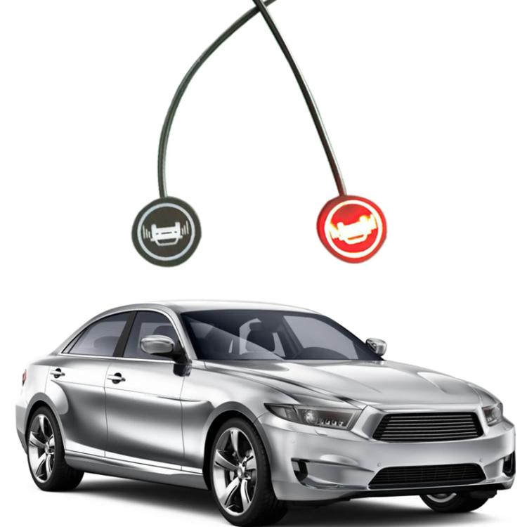 General Motorcycle Blind Spot Monitoring Line Auxiliary Lens Light, 5V Car Logo Lights, 12V Triangle Light