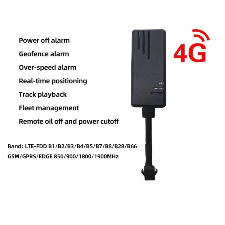 4G 自動車用GPS 南米衛星メーター 盗難防止位置特定器、J16