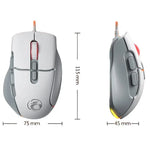 iMICE G800 7キー 7200DPI 有線ゲーミング静音マウス LEDライト付き