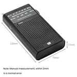 FM/AM全帯域チャンネルポケット携帯ポインターラジオプレーヤー