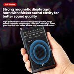 FM/AM全帯域チャンネルポケット携帯ポインターラジオプレーヤー