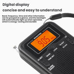 携帯用FM/AMクロック制御ステレオポケットラジオプレーヤー、EU用、US用