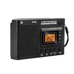 FM/AM/SW全帯域携帯用クロックLCDクロック制御ラジオプレーヤー、EU用、US用