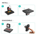 Apple Watch / イヤホン用 AhaStyle PT117-1 充電ドック プラスチック製収納スタンド（充電器なし）