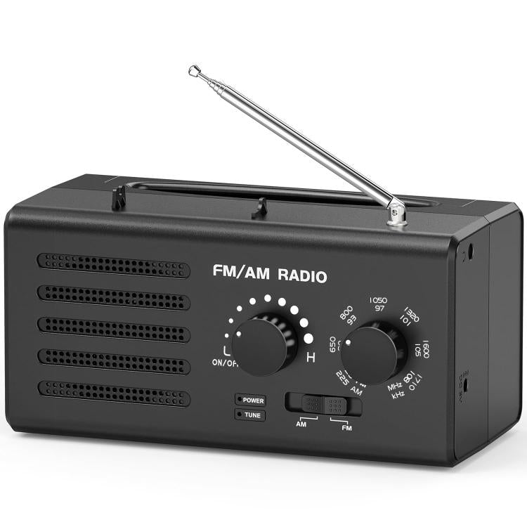 デュアルバンドFM/AM外部電源ソケットラジオプレーヤー、EU用、US用