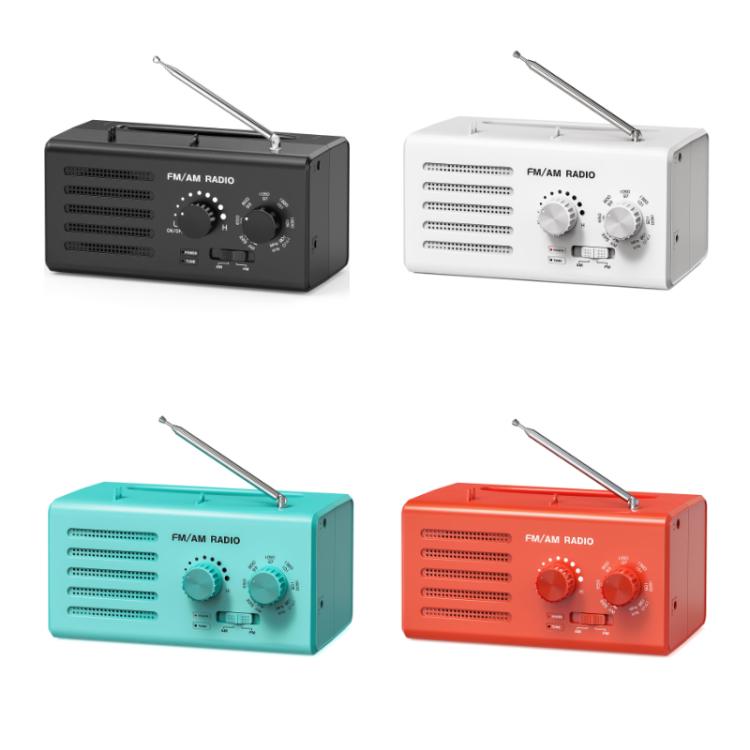 デュアルバンドFM/AM外部電源ソケットラジオプレーヤー、EU用、US用