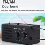 デュアルバンドFM/AM外部電源ソケットラジオプレーヤー、EU用、US用