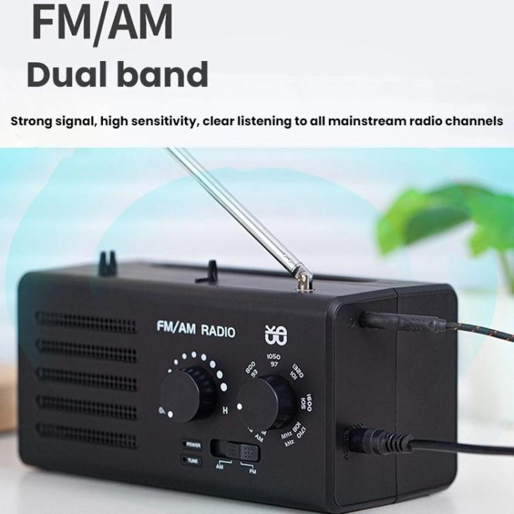 デュアルバンドFM/AM外部電源ソケットラジオプレーヤー、EU用、US用