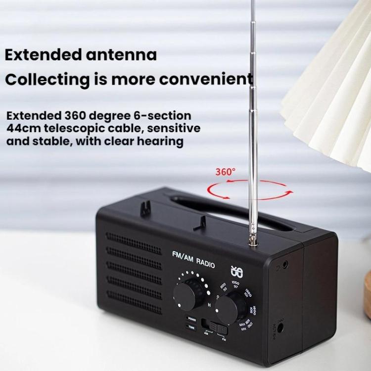 デュアルバンドFM/AM外部電源ソケットラジオプレーヤー、EU用、US用