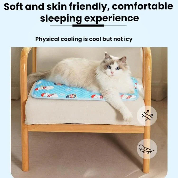 車用猫用寝パッド クールマット ペット用、40x30cm、50x40cm、65x50cm、78x55cm、105x70cm