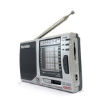 Kchibo 10バンドAM/FM/SW携帯用高忠実度スピーカー搭載コンパクトミニマルチバンド受信機、KK-9803