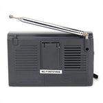 Kchibo 10バンドAM/FM/SW携帯用高忠実度スピーカー搭載コンパクトミニマルチバンド受信機、KK-9803