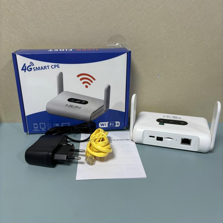 ヨーロッパ/アジア/アフリカ版 4G ミニCPE ワイヤレスSIMカードルーター ポータブルWiFiホットスポット、EUプラグ、Q30