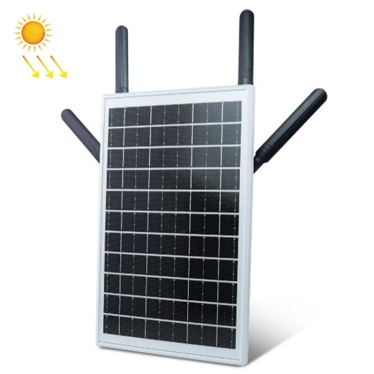 EAU 4G ソーラーSIMカード WiFi 6 ルーター 防水屋外用 4GからWiFiケーブル変換