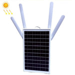 EAU 4G ソーラーSIMカード WiFi 6 ルーター 防水屋外用 4GからWiFiケーブル変換