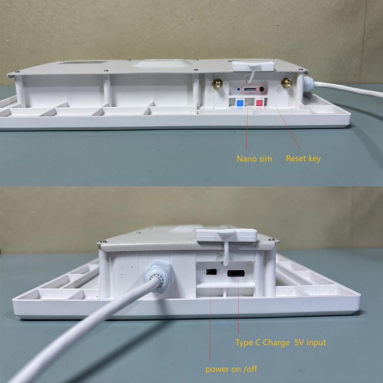 EAU 4G ソーラーSIMカード WiFi 6 ルーター 防水屋外用 4GからWiFiケーブル変換