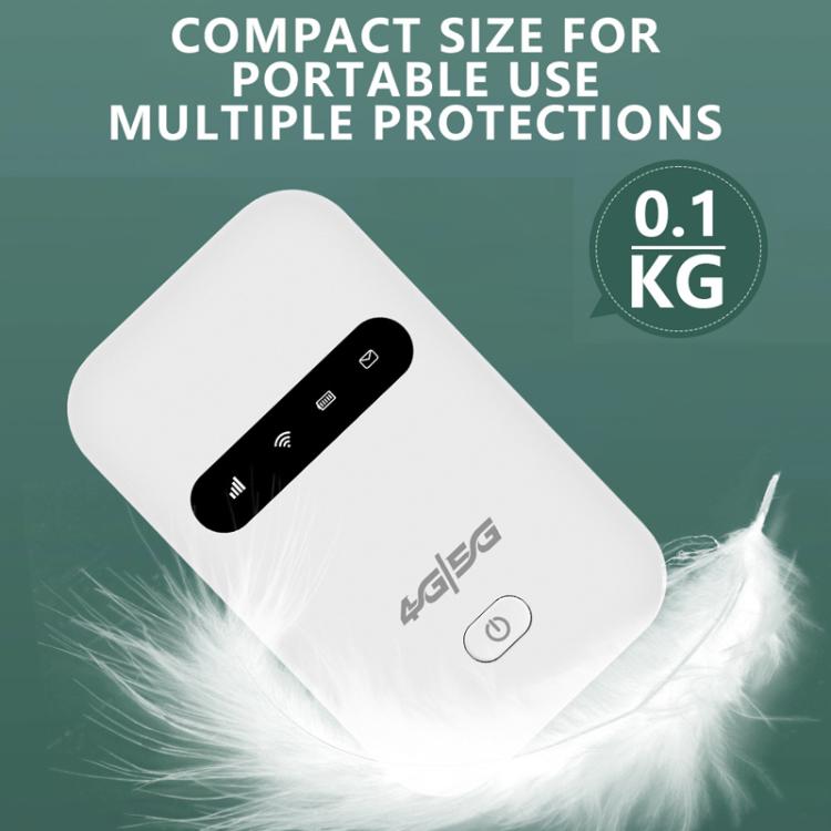 M26 4G ポータブルWi-Fiルーター LTE ワイヤレスホットスポット SIMカードルーター、アジア版、ユーラシア版
