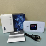 MF801 4G CAT7 デュアルバンド ポータブルWIFI LTE 300M ワイヤレスプラグインルーター カラースクリーン MIFI モバイルホットスポット、MF801