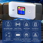 MF801 4G CAT7 デュアルバンド ポータブルWIFI LTE 300M ワイヤレスプラグインルーター カラースクリーン MIFI モバイルホットスポット、MF801