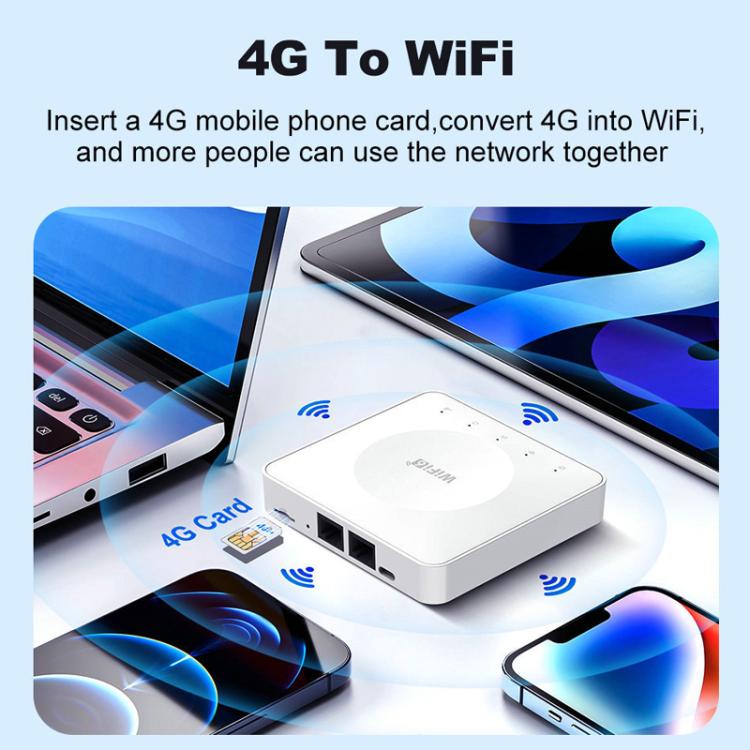 E8 4G ミニCPE ワイヤレスプラグカードルーター デュアルネットワークポート WiFi6 ワイヤレスホットスポット, E8
