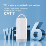 CAF902 4G CPE CAT7 SIMカードルーター カラフルキャンプライト 屋外LTEポータブルWiFiホットスポット EUプラグ, CAF902