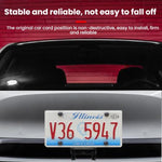 For Tesla 2024+ Model 3 Highland US Standard Punch-Free License Plate Frame