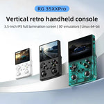 ANBERNIC RG 35XXPro レトロ携帯ゲーム機 3.5インチ画面 Linux 64ビット ポケットゲーム機 64G+128G、64G+256G