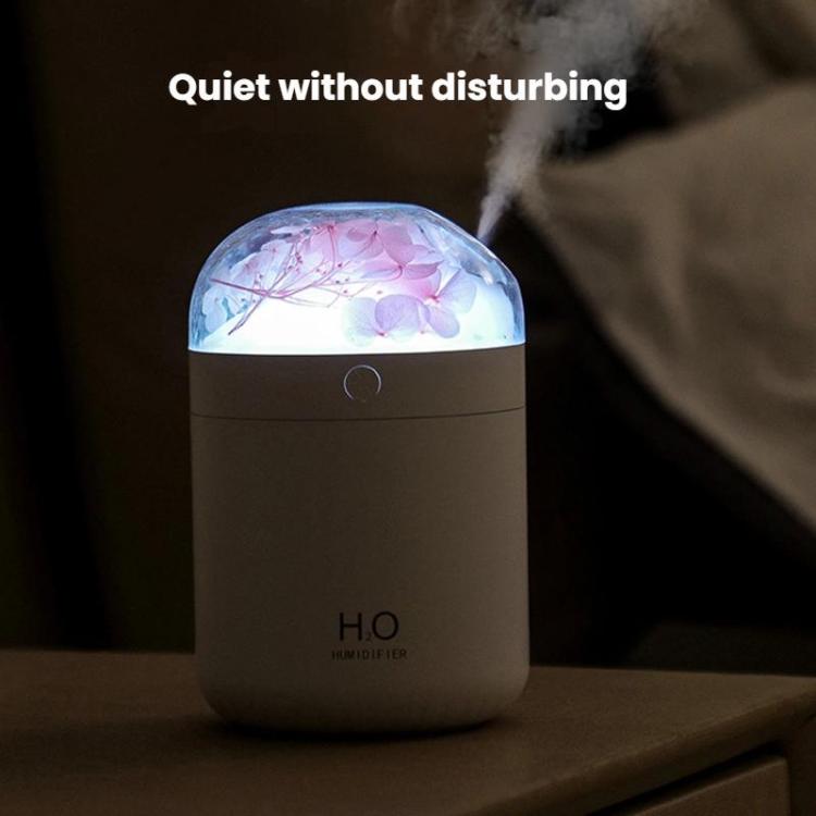 WT18 Flower Humidifier USB Desktop Office Bedroom Hydrating Atomizer