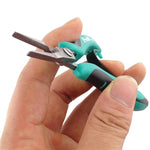 ProsKit PM-396H ステンレス製非歯付きフラットノーズプライヤー 精密電子用フラットジョープライヤー、PM-396H