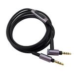 3.5mm ヘッドホンオーディオケーブル Sony WH-1000XM3 / WH-1000XM2 / WH-1000XM4 / WH-H900N / WH-H800 用、1.5m ワイヤーコントロール、1.5m 直結