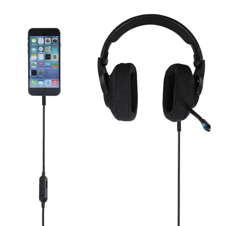 Logitech G Pro / G Pro X / G233 / G433 ゲーミングヘッドセットオーディオケーブル 用、ZS0297