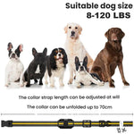 リモコン犬鳴き声制御ショック首輪付き、イエロー1対1、イエロー1対2、オレンジ1対1、ブラック1対1