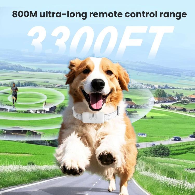リモコン式犬吠え制御装置 充電式防水電気ショックカラー、1対1、1対2