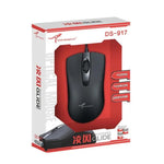 Little Kangaroo DS-917 1000DPI エルゴノミック 光学式 有線マウス ノートパソコン用 オフィス・ゲーミング用, DS-917 USB