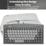 Little Kangaroo DS-9827 88キー 有線キーボード 磁気リング付き ノートパソコン用 産業用オフィスキーボード, PS2, USB