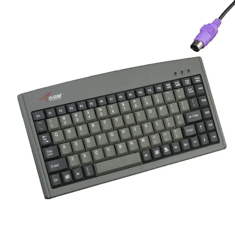 Little Kangaroo DS-3000 88キー 有線キーボード 磁気リング付き ノートパソコン用 産業用オフィスキーボード, PS2, USB