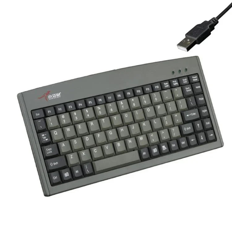 Little Kangaroo DS-3000 88キー 有線キーボード 磁気リング付き ノートパソコン用 産業用オフィスキーボード, PS2, USB