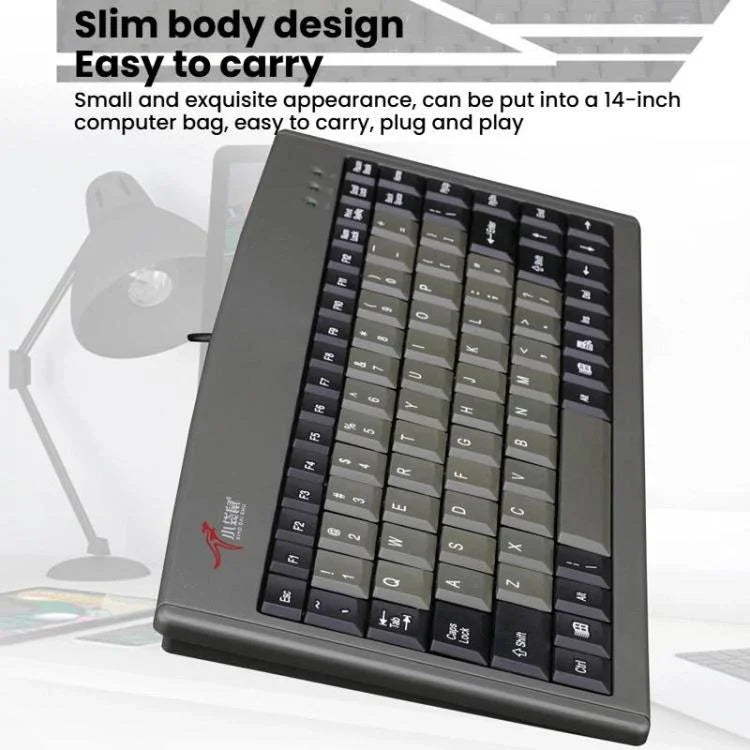 Little Kangaroo DS-3000 88キー 有線キーボード 磁気リング付き ノートパソコン用 産業用オフィスキーボード, PS2, USB